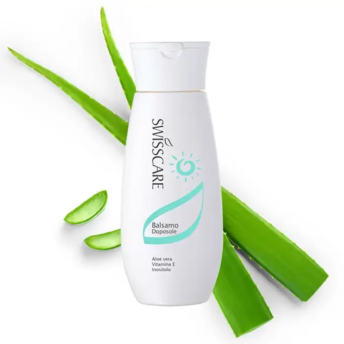 Balsamo Doposole Nahrin, latte doposole a base di aloe vera