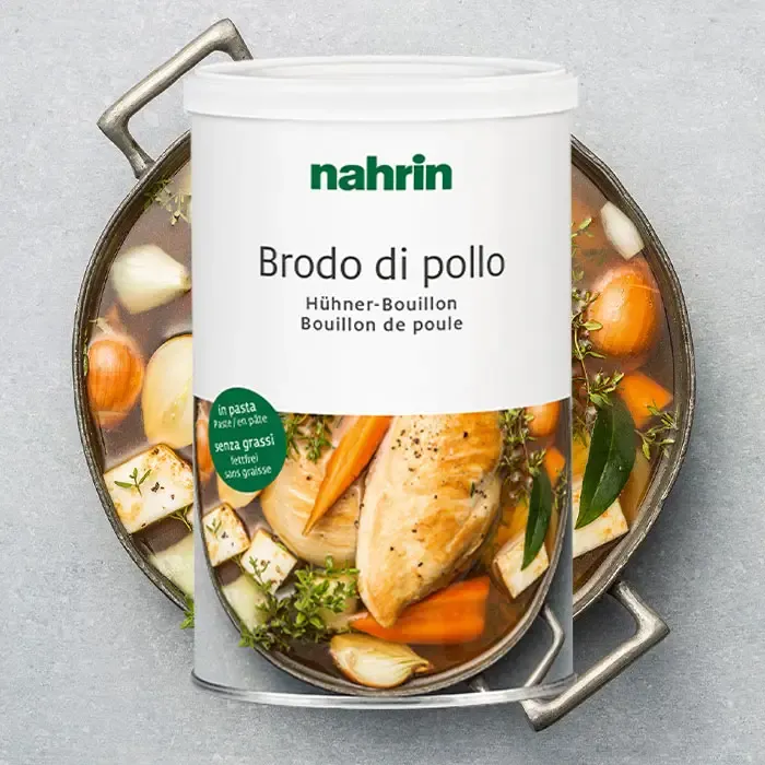 Brodo di Pollo Nahrin, cucina