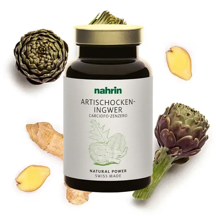 Carciofo Zenzero Nahrin, digestione