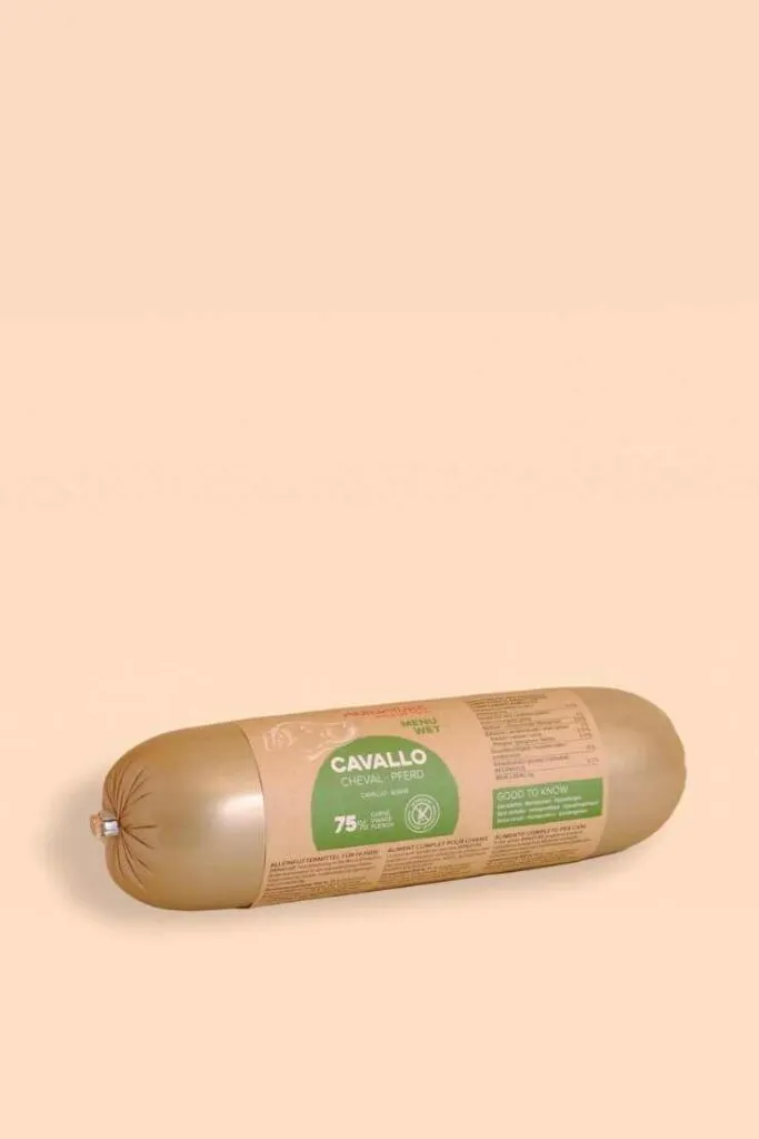 Cavallo ANiNATURE, alimentazione per cani, cibo umido cani