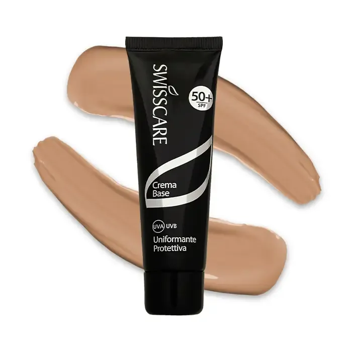 Crema Base Uniformante Protettiva SPF 50+ Swisscare, make-up, minerali