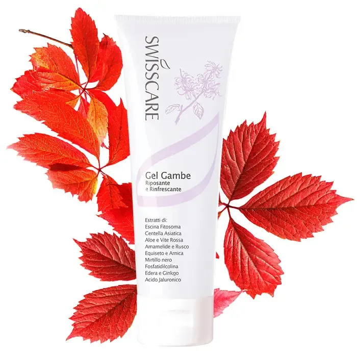 Gel Gambe Swisscare, corpo gambe piedi, vacanza