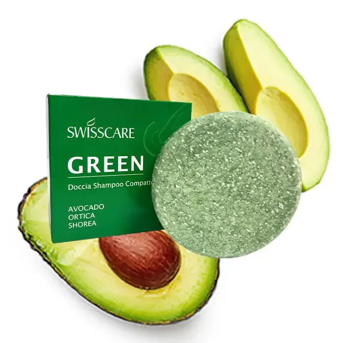 GREEN-DOCCIA Shampoo Compatto Nahrin, capelli, igiene naturale
