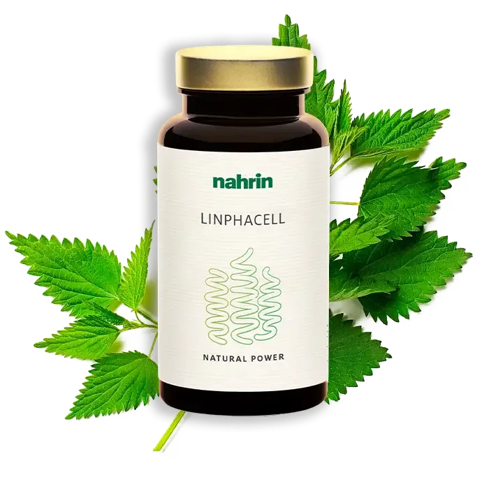 Linphacell Nahrin, integratore drenante naturale che contiene Alga spirulina, Ortica e Papaya.