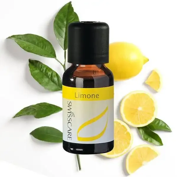 Olio Essenziale Limone Swisscare, oli essenziali