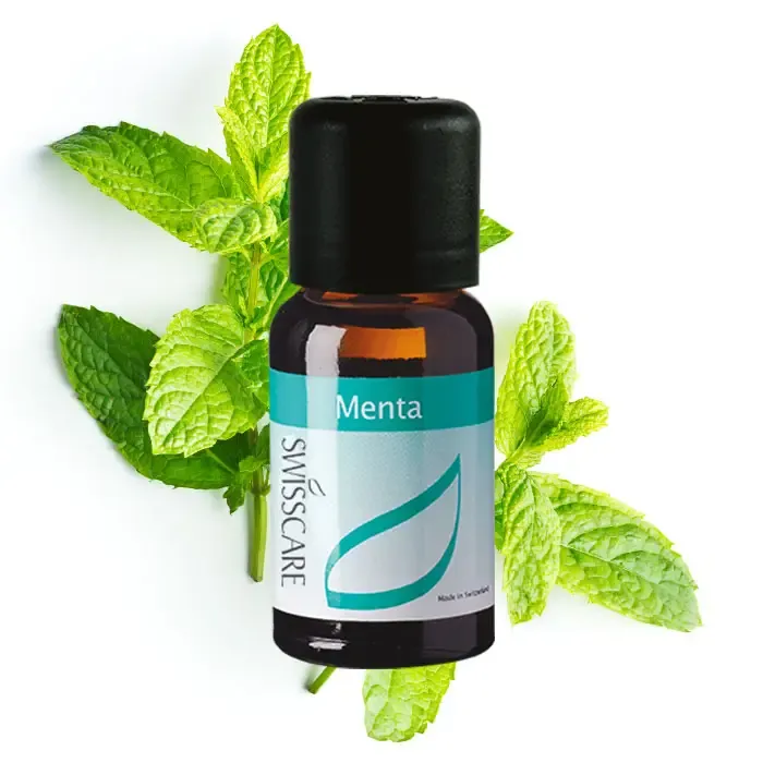 Olio Essenziale Menta Swisscare, oli essenziali