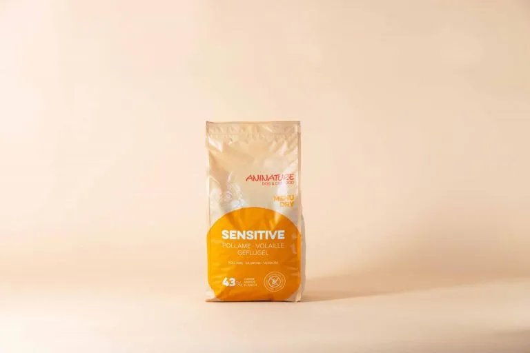 Crocchette Sensitive ANiNATURE grain free per gatti dallo stomaco delicato