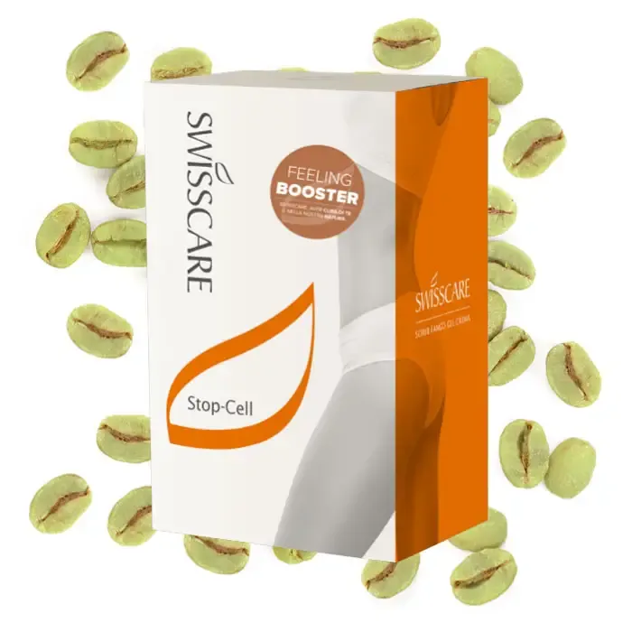 Stop Cell Booster Swisscare, linea e forma in & out, snellenti