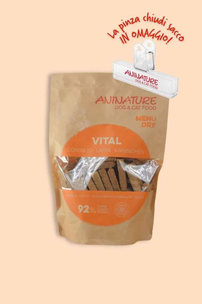 Vital Coniglio ANiNATURE, alimentazione per gatti, crocchette gatti