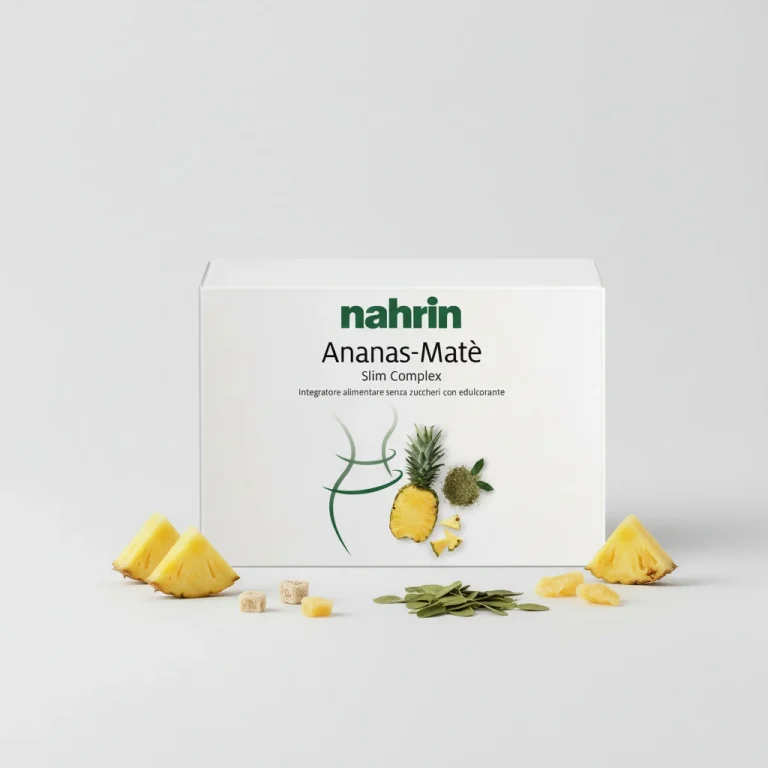 Integratore drenante e bruciagrassi Ananas Matè Slim Complex Nahrin