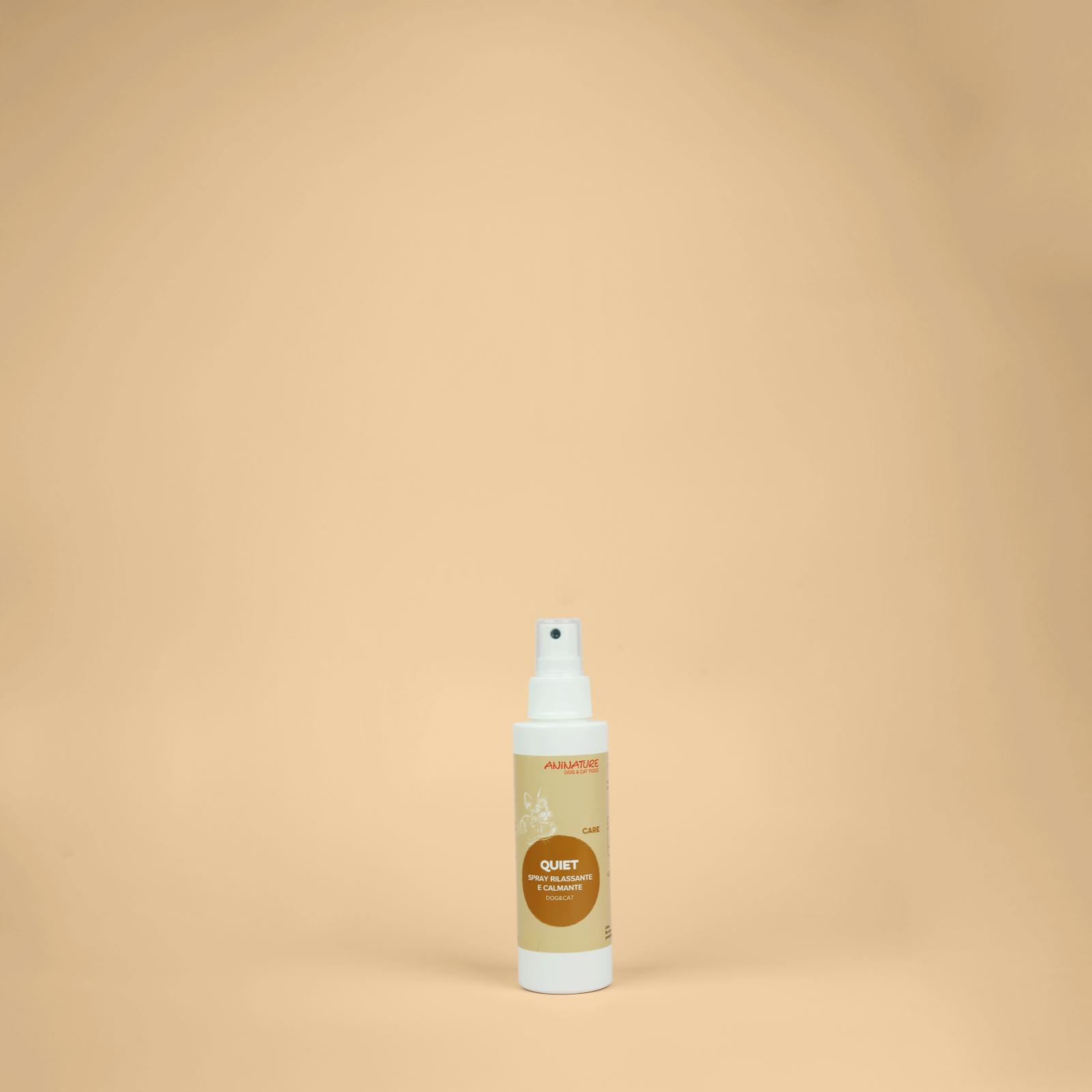 Scopri di più sull'articolo QUIET SPRAY RILASSANTE E CALMANTE 125ml CANE E GATTO